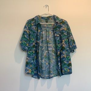 hawaiian style button up